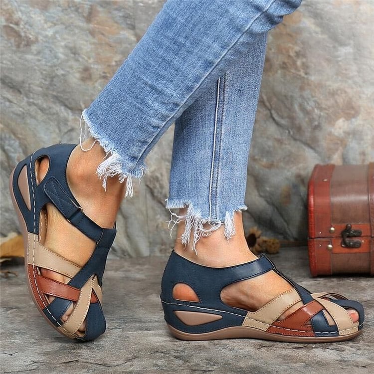 Ellen - Leichtgewicht-Sandalen mit atmungsaktiven Riemen