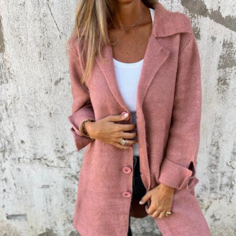 Mila | Elegante und bequeme Jacke in halblanger Länge