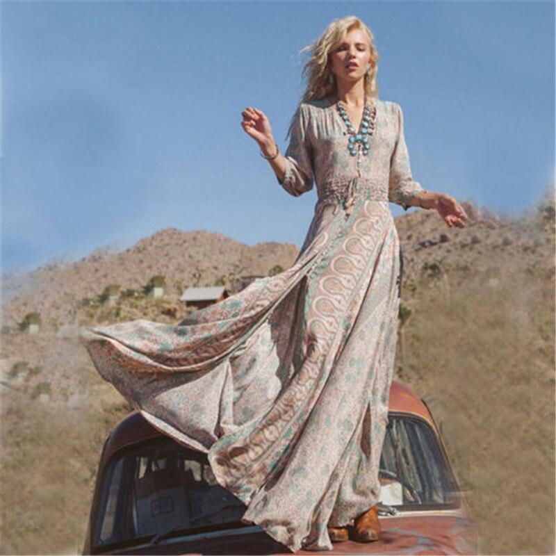 Hjørdis - Sommerkleid mit orientalischem Muster
