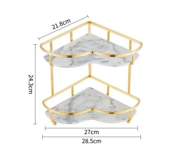 CornerElegance Platzsparender Eckregal-Organizer