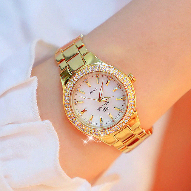 Lira - Elegante Quarz-Armbanduhr mit stoß- und wasserabweisend