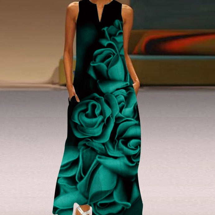 Elizabeth - vestido turquesa