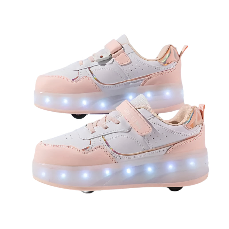 Danah - Lustige und funktionelle Schuhe mit LED-Licht und Rädern