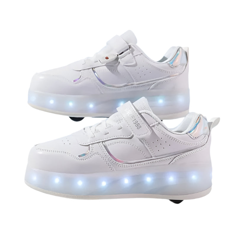 Danah - Sjove og funktionelle sko med LED-lys og hjul