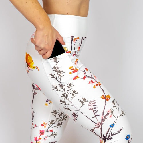 Linda - Leggings Florale Brise