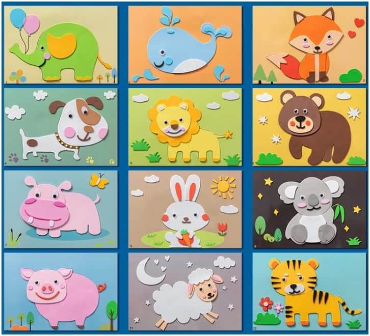 PuzzlePop - 3D Schaumsticker Puzzle für Kinder