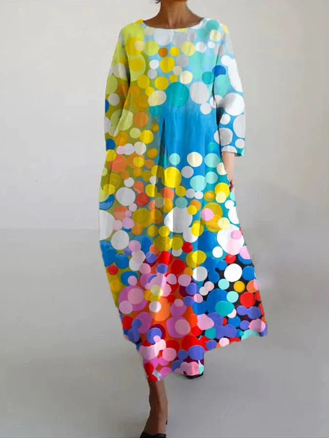 Edda - Elegantes langärmliges Kleid