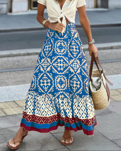Sabina - Lange Boho-Rock für den Sommer