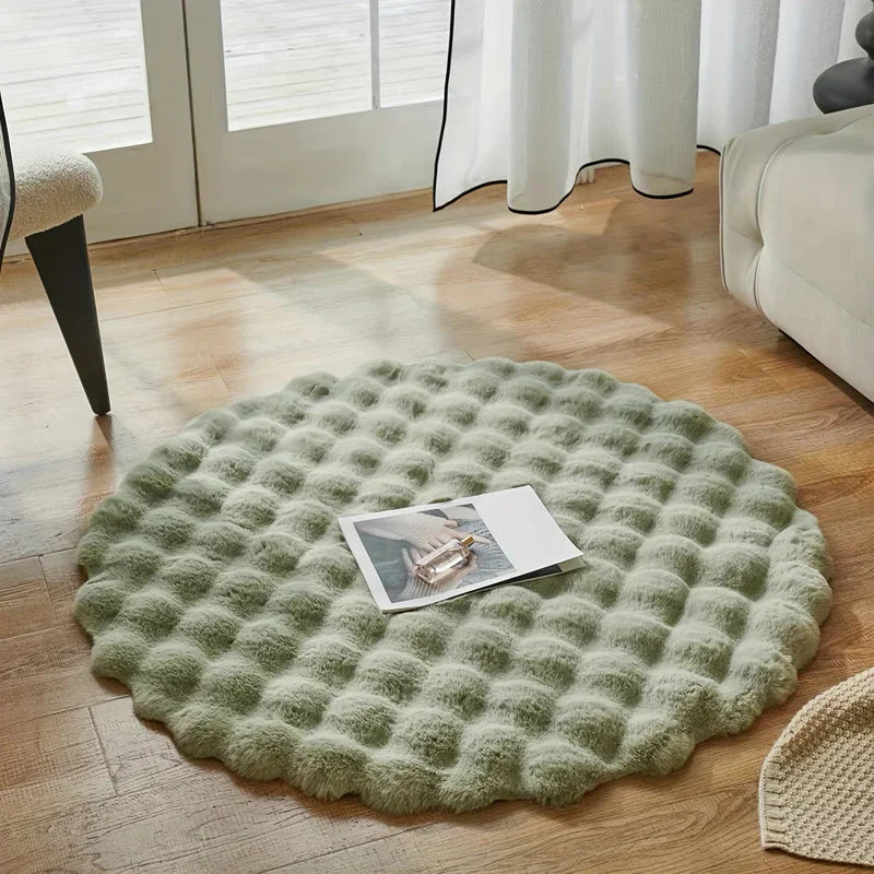 EmberCircle - Warm und eleganter runder Teppich