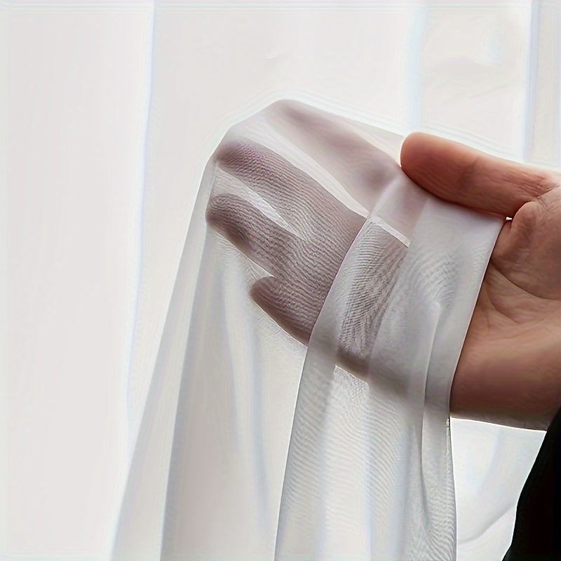 Lunara – Elegante, transparente weiße Vorhänge für ein ruhiges Interieur