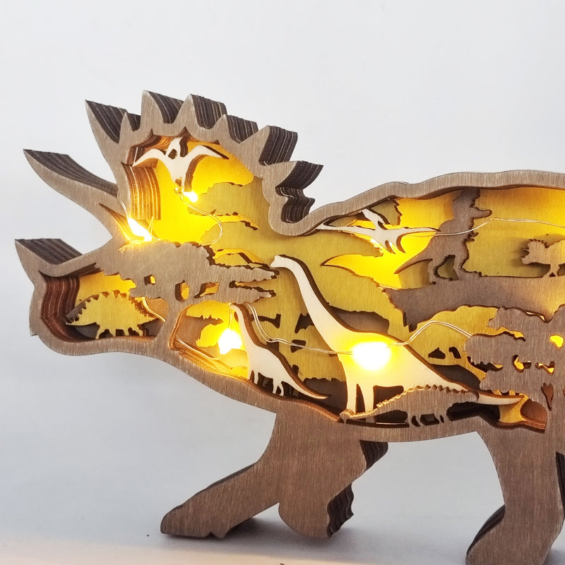 Everly 3D Handgefertigte Holztierskulptur – Einzigartige Kunstdekoration & Geschenk