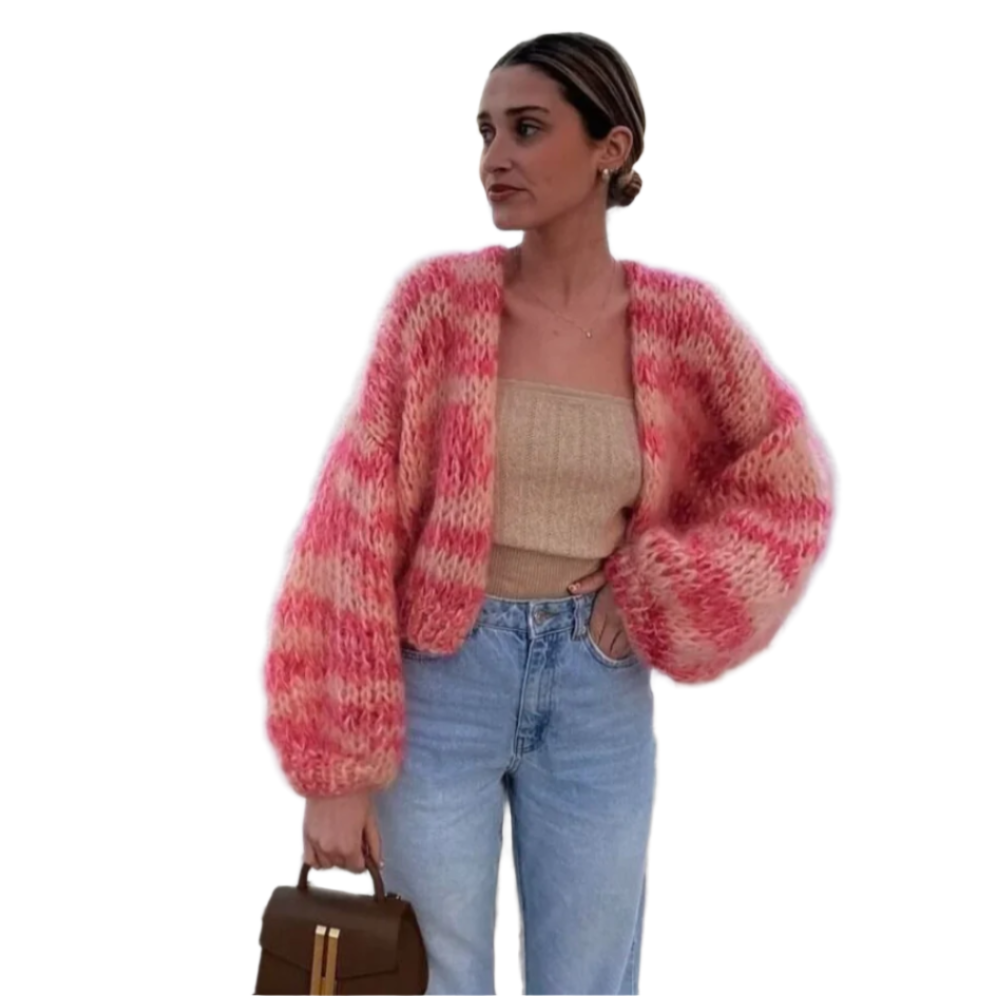 Kate - Bunte Strickjacke
