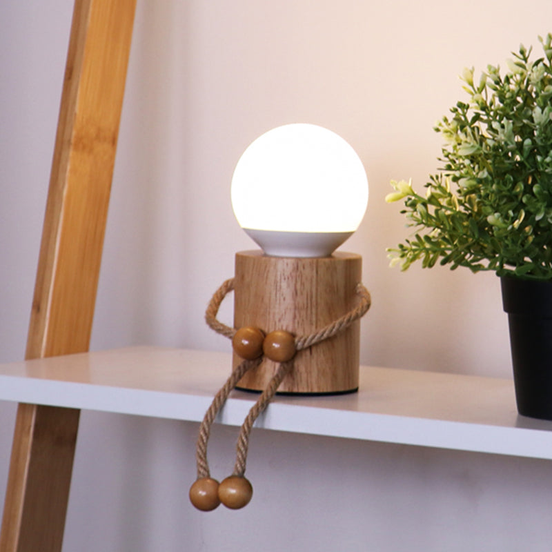 Puppette – Süße LED-Puppenform Tischlampe