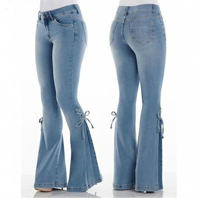 Karla - Midwaist-Jeans für Frauen