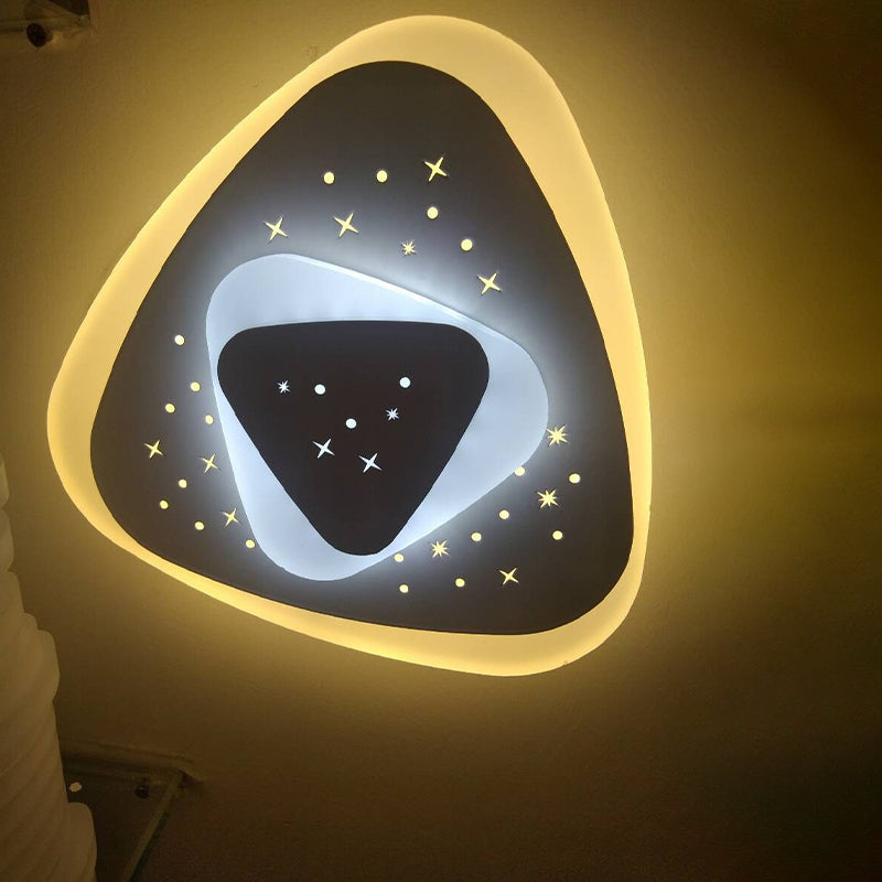 Celestia – LED Sternen-Wandleuchte aus Acryl