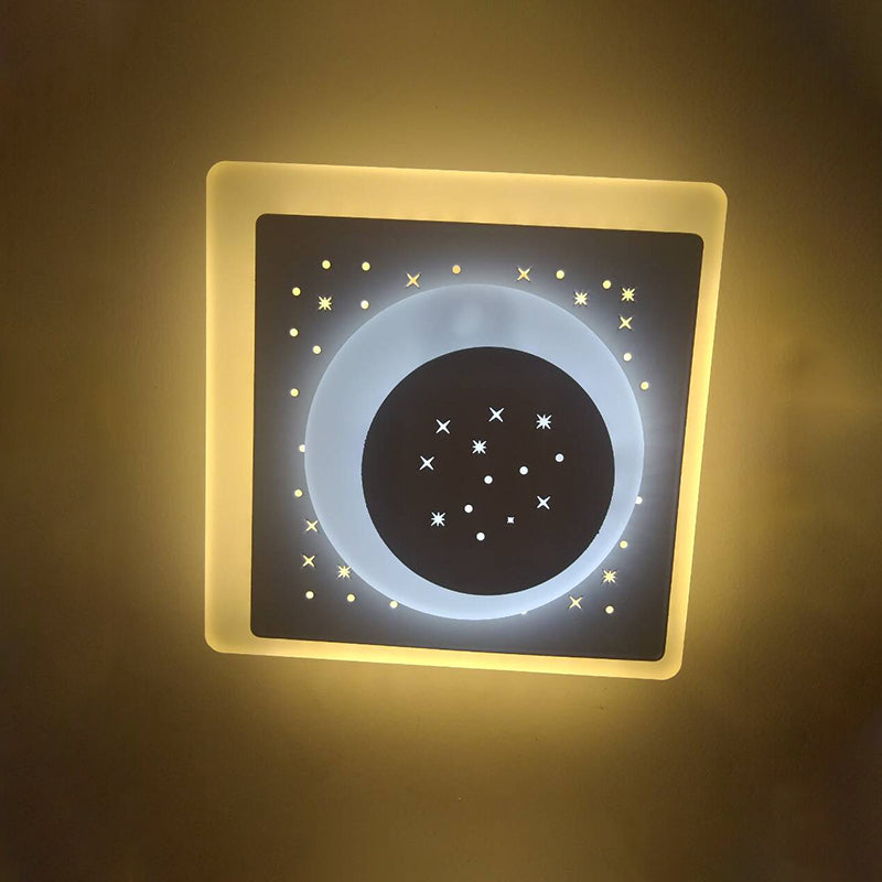 Celestia – LED Sternen-Wandleuchte aus Acryl