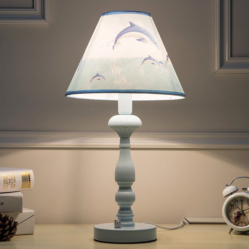 Dolphilume – Ausgefallene Delfin-Schreibtischlampe für Kinder