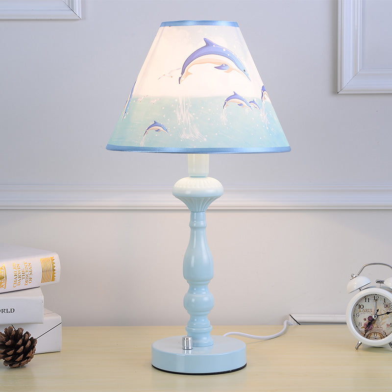 Dolphilume – Ausgefallene Delfin-Schreibtischlampe für Kinder