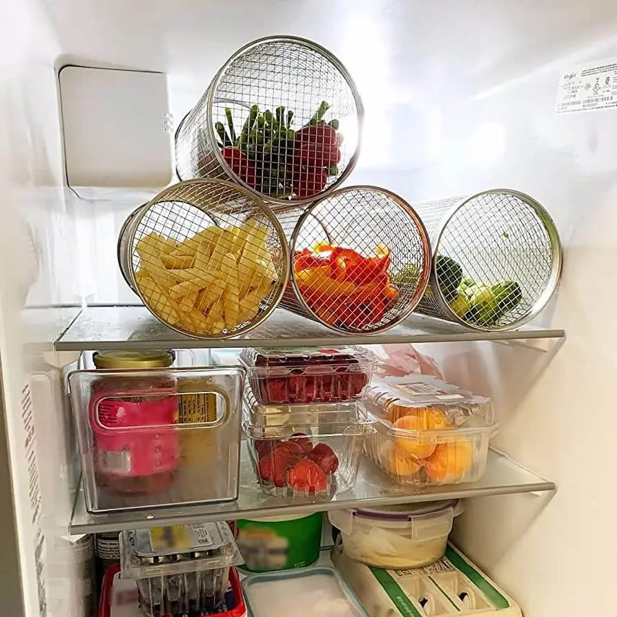 GrillMaster 360° drehbarer Grillkorb – Grillzubehör aus Edelstahl