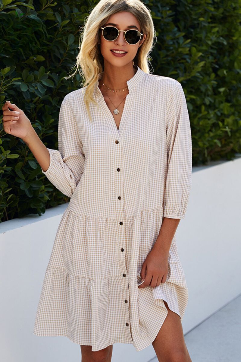 Mylie - Vielseitiges Button-Down Kleid