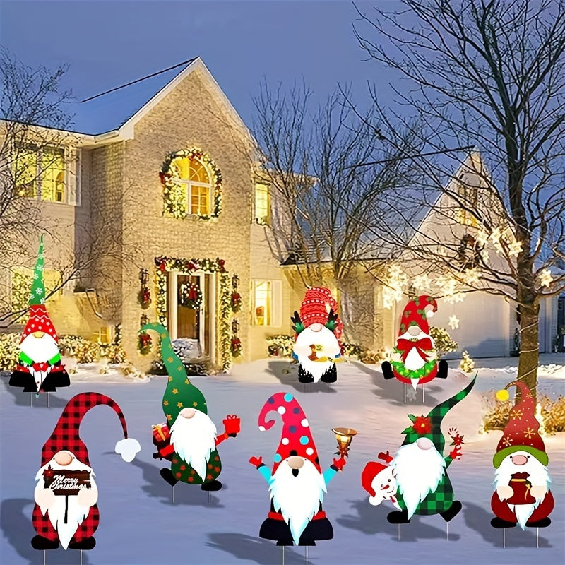 Jolly | 8 Sets Weihnachtsferien Zwerg Deko