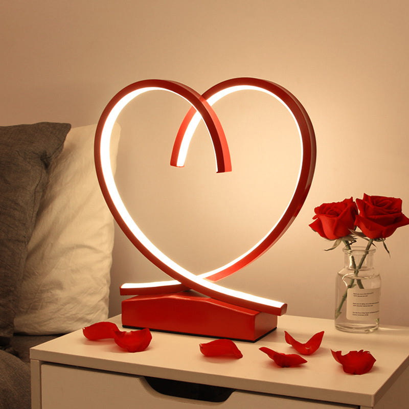 Lumeloop – Moderne Schleifenform romantische Tischlampe
