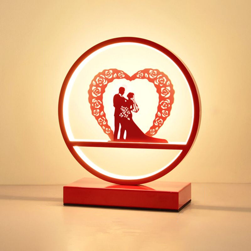 Lumeloop – Moderne Schleifenform romantische Tischlampe