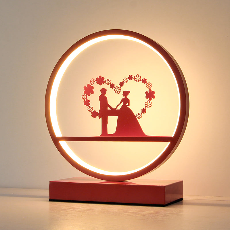 Lumeloop – Moderne Schleifenform romantische Tischlampe