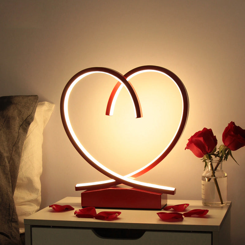 Lumeloop – Moderne Schleifenform romantische Tischlampe