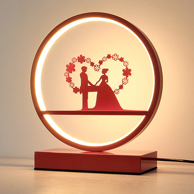 Lumeloop – Moderne Schleifenform romantische Tischlampe