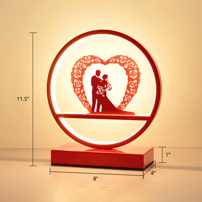 Lumeloop – Moderne Schleifenform romantische Tischlampe