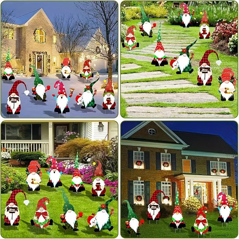 Jolly | 8 Sets Weihnachtsferien Zwerg Deko