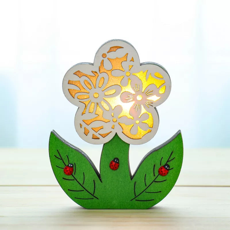 EasterGlow – Leuchtende laggedrehte Hasenfiguren mit sanften LED-Elementen