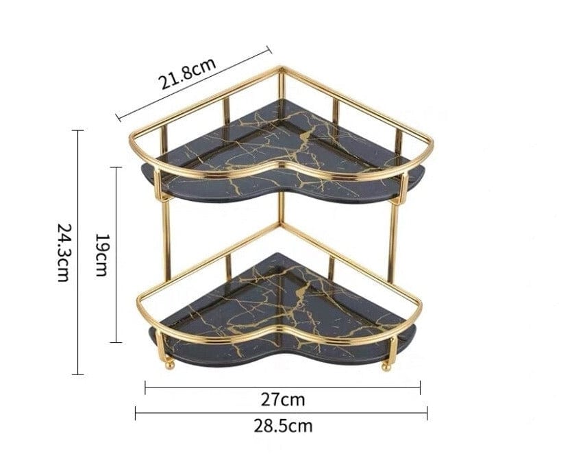 CornerElegance Platzsparender Eckregal-Organizer