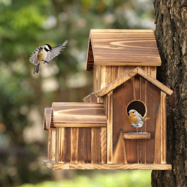 WillowNest Vogelhäuschen aus Holz