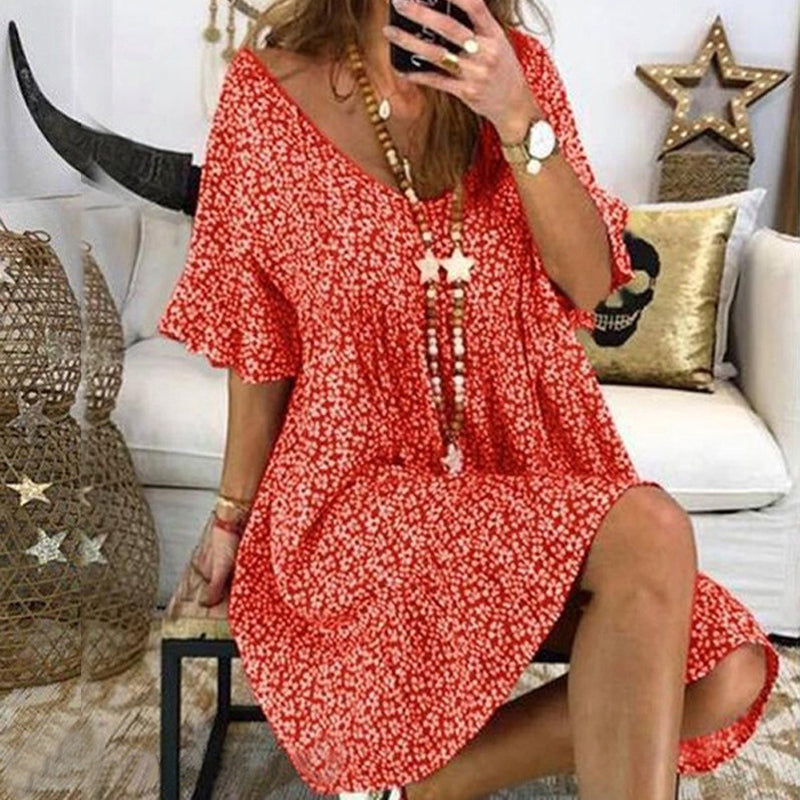 Dolly - Sommer Halbarmkleid