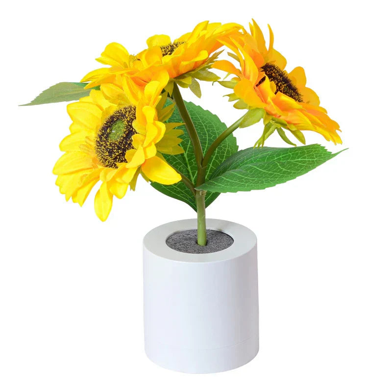 Florentia - Beleuchtete Blumenlampe