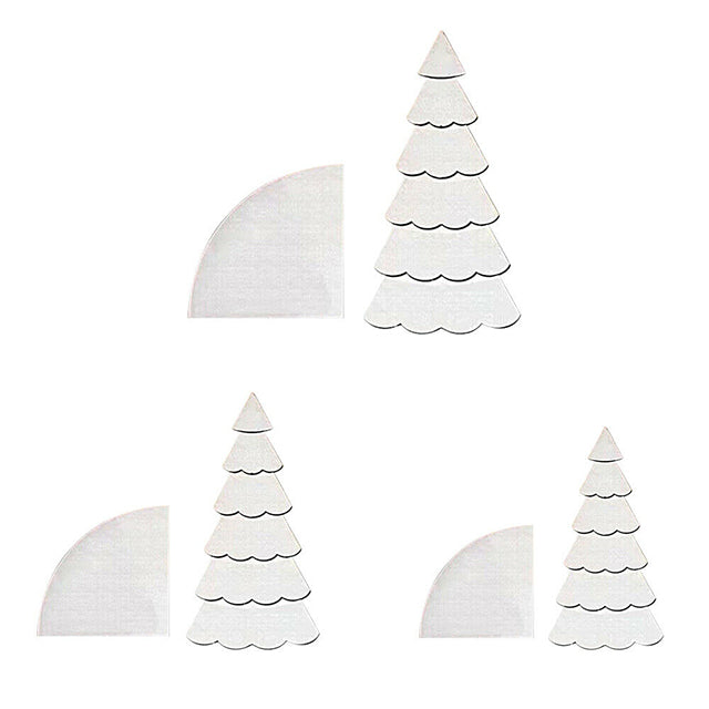 Handgefertigtes Quilting-Set für den Weihnachtsbaum