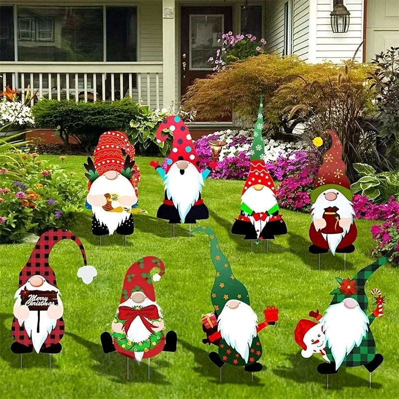 Jolly | 8 Sets Weihnachtsferien Zwerg Deko