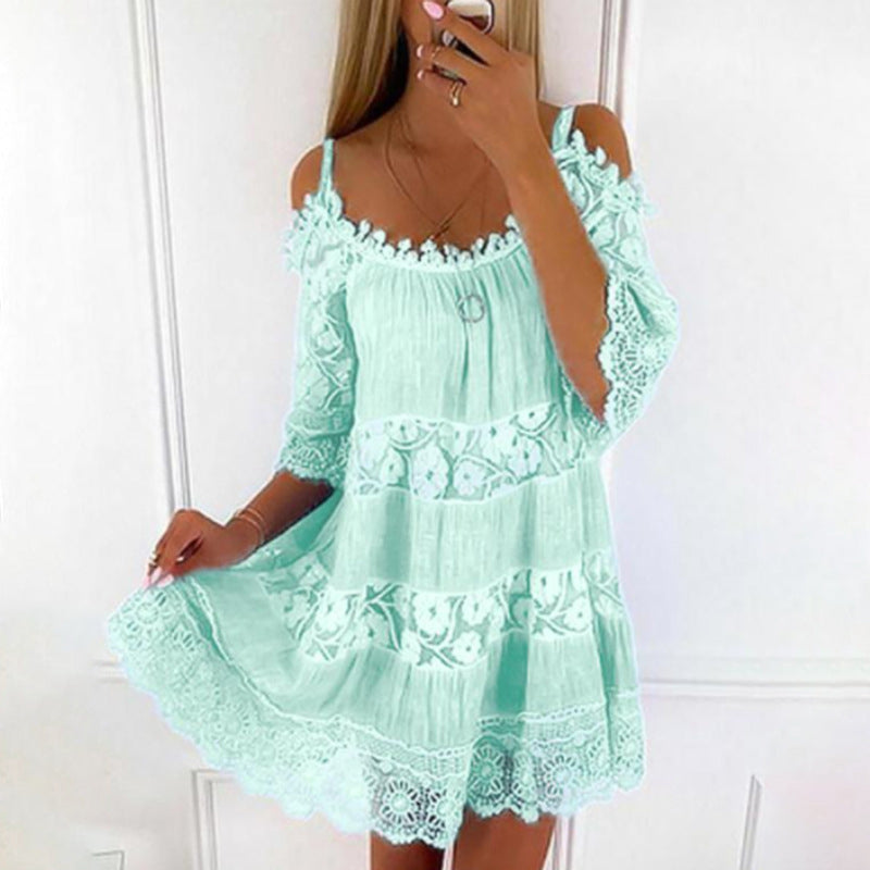 Donna - Blumenmuster Kleid