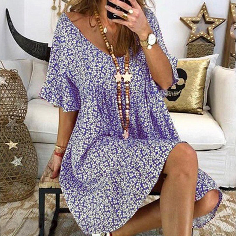 Dolly - Sommer Halbarmkleid