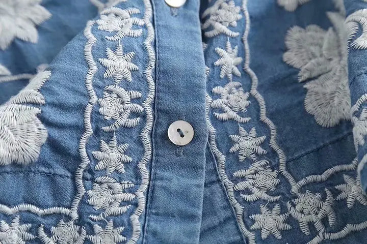 Zelma - Boho-bestickte Jacke