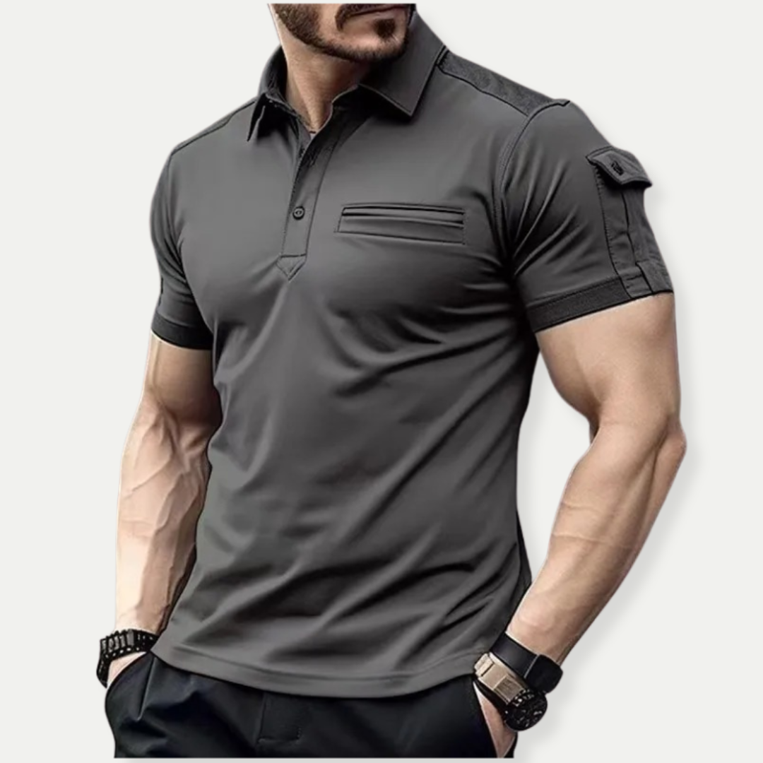 Jason - Muskelpassform Taktisches Poloshirt