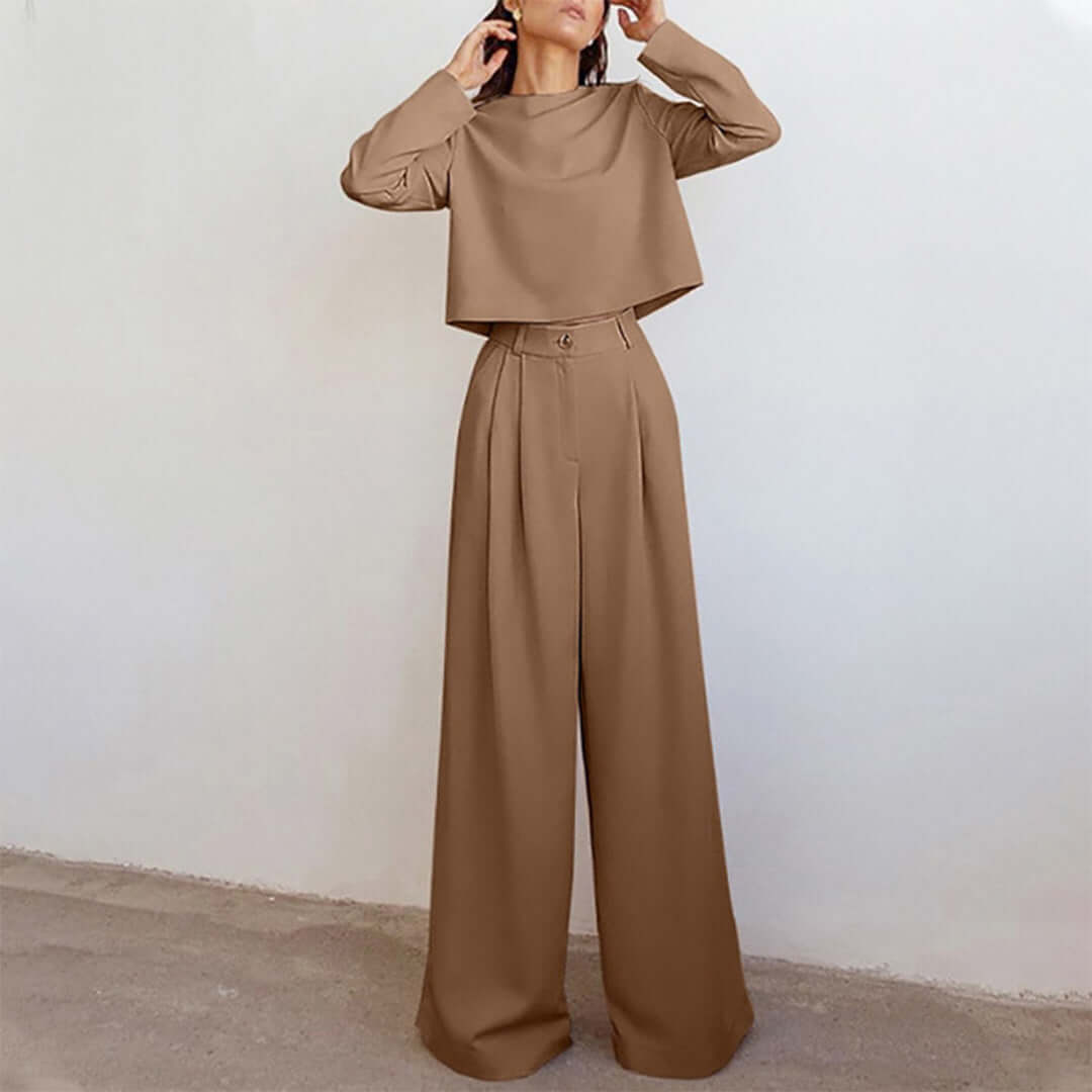 Kirstin - Palazzo-Hosen und Top-Set