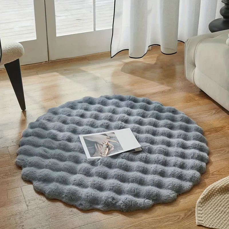 EmberCircle - Warm und eleganter runder Teppich