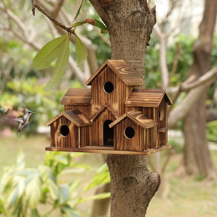 WillowNest Vogelhäuschen aus Holz