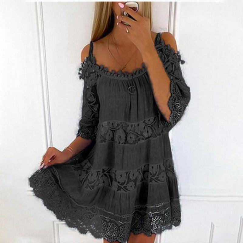 Donna - Blumenmuster Kleid