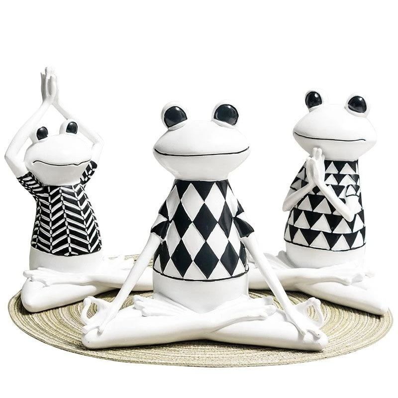 FunkyFrogs – Lustige Froschfiguren in spielerischen Posen