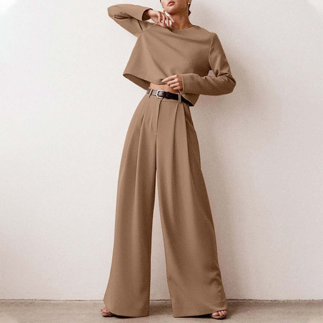 Kirstin - Palazzo-Hosen und Top-Set