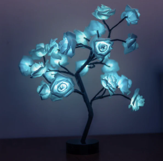 BloomVerve - Strahlende Rosenlampe